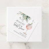 ウエディング ピンク シャワーパーティー フェイバータグ (インサイチュ)