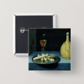 ウエファーのデザート 缶バッジ (正面&裏面)