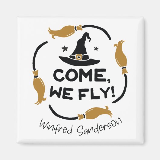 ウエフ来ライホカスポカス マグネット (正面)