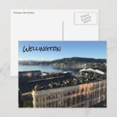ウエリントン港 ポストカード (正面/裏面)