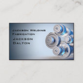 ウエルお洒落ダー溶接金属製織機メタワークB 名刺 (正面)