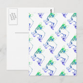 ウエルカッコいいペ ポストカード (正面/裏面)