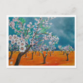 ウエルトデアルメンドロス絵を描ズバイアルフレッドキツネ ポストカード (正面)