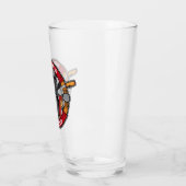 ウエルパーソナライズされたダー金属加工機溶接店 タンブラーグラス (左)