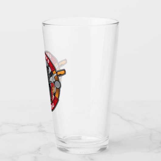 ウエルパーソナライズされたダー金属加工機溶接店 タンブラーグラス (左)