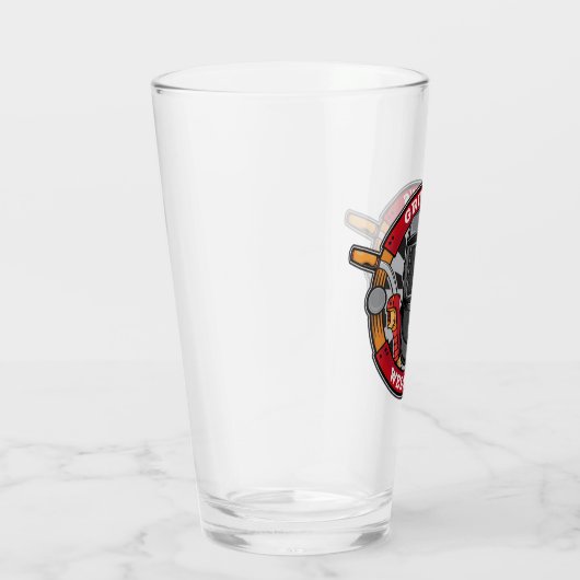 ウエルパーソナライズされたダー金属加工機溶接店 タンブラーグラス (右)