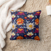 ウエルパーソナライズされたネスフローラ引用文 クッション (ブランケット)