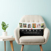 ウエルファミリーフォトコラージュ写真テンプレート ランバークッション (椅子)