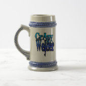 ウエル熱狂するダー ビールジョッキ (左)