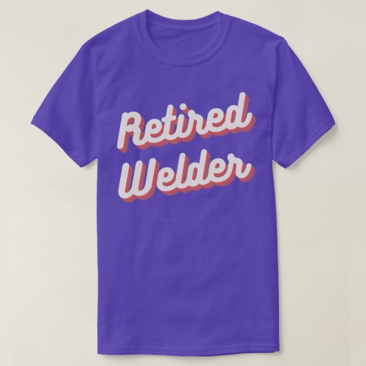 ウエル退職したダー1 Tシャツ (デザイン正面)