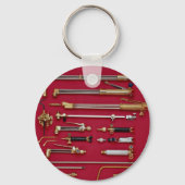 ウエル違うダーが使用する吹きパイプを切断する キーホルダー (正面)