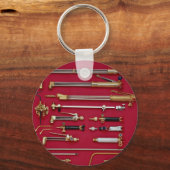 ウエル違うダーが使用する吹きパイプを切断する キーホルダー (正面)