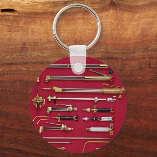 ウエル違うダーが使用する吹きパイプを切断する キーホルダー (正面)