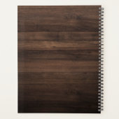 ウエレガント素朴ッドヴィンテージ結婚自転車 プランナー手帳 (裏面)