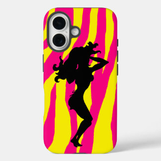 ウエートレスいけなシルエット iPhone 16ケース