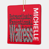 ウエートレス超常連カスタムオーナメント セラミックオーナメント (左)