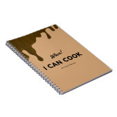 ウォア私は調理師、レシピノート ノートブック (右側)