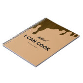 ウォア私は調理師、レシピノート ノートブック (左側)