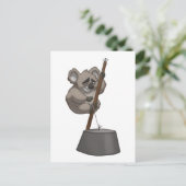 ウォシュタプラインコアラ葉書 ポストカード (スタンド正面)