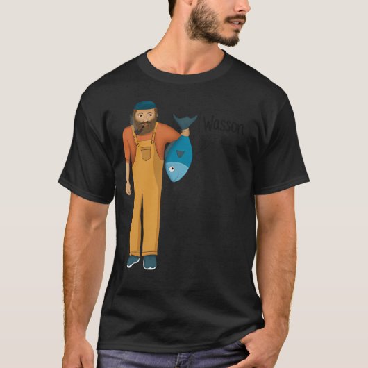 ウォソン コーニッシュ フィッシャーマン Tシャツ (正面)