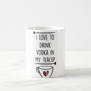 ウォッカのコップ コーヒーマグカップ