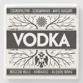 ウォッカのコースター ストーンコースター
