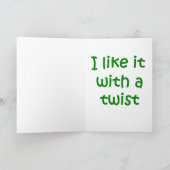 ウォッカのライムカード カード (内部)