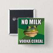 ウォッカの穀物ボタン 缶バッジ (正面&裏面)