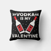 ウォッカは私のバレンタイン クッション (裏面)