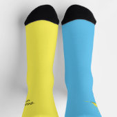 ウォッカは&ウイスキーは一致しない靴下 ソックス (上部)