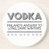 ウォッカカスタムな色のコースター コースター (正面)