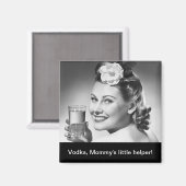 ウォッカ母の小さなヘルパーだ！ マグネット (正面/裏面)