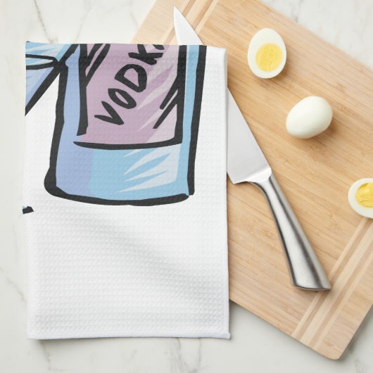 ウォッカ キッチンタオル (四つ折り)