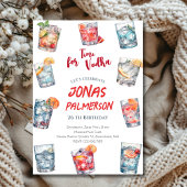 ウォッカ、大人の誕生日パーティーの招待の時間 招待状