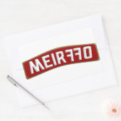 ウォッカ 長方形シール (封筒)