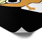 ウォックオンおもしろい中国の料理プンダークBG ポスター (角)