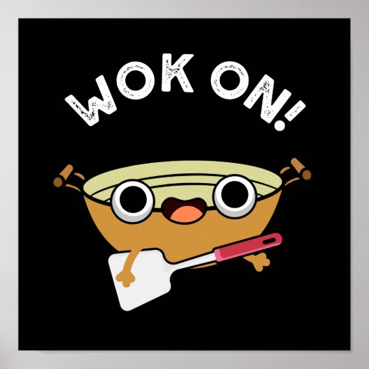 ウォックオンおもしろい中国の料理プンダークBG ポスター (正面)