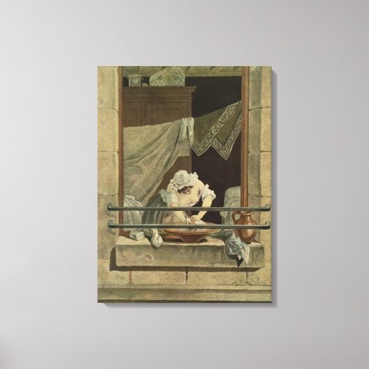 ウォッシャーウーマン、J. Laurent Julien (c1) キャンバスプリント (正面)