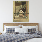 ウォッシャーウーマン、J. Laurent Julien (c1) キャンバスプリント (インサイチュ (寝室))