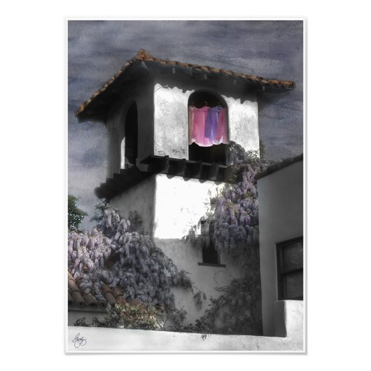 ウォッシュデイインザトールタワーオープンエディションプリント フォトプリント            (正面)