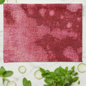 ウォッシュデニムデザイン#10 @ Emporio Moffa キッチンタオル (折り畳み)