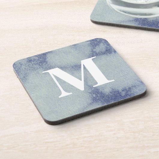 ウォッシュデニムデザイン#1 @ Emporio Moffa コースター (左側)