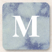 ウォッシュデニムデザイン#1 @ Emporio Moffa コースター (正面)