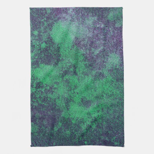 ウォッシュデニムデザイン#2 @ Emporio Moffa キッチンタオル (縦)