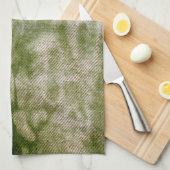 ウォッシュデニムデザイン#3 @ Emporio Moffa キッチンタオル (四つ折り)