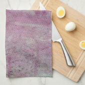 ウォッシュデニムデザイン#4 @ Emporio Moffa キッチンタオル (四つ折り)