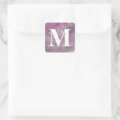 ウォッシュデニムデザイン#4 @ Emporio Moffa スクエアシール (バッグ)