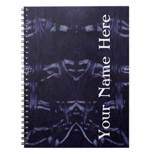 ウォッシュデニムデザイン#8 @ Emporio Moffa ノートブック (正面)