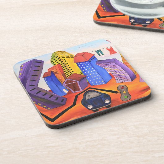 ウォッシュ忘れコースターを使用しない コースター (左側)