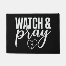 ウォッチとドー祈マー ドアマット